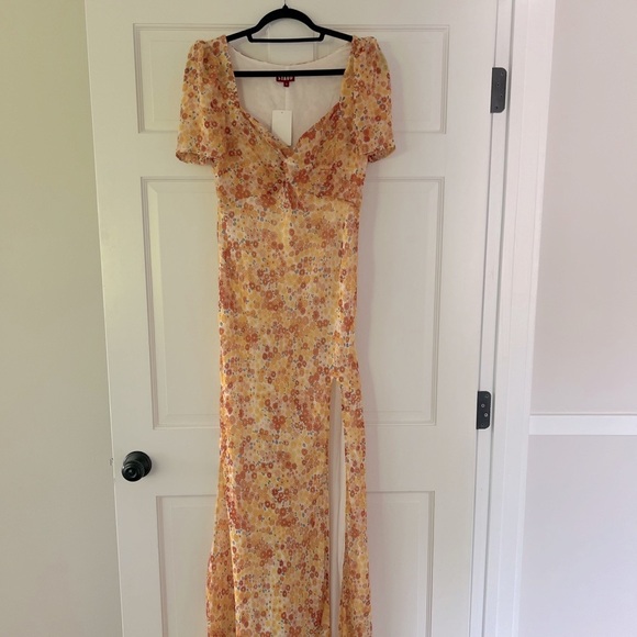 STAUD Long Lea dress size 8- runs small! - Picture 3 of 9